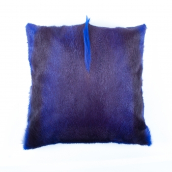 springbok cushion, violet